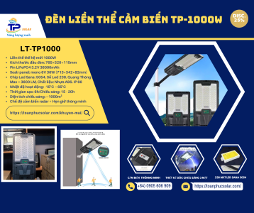 ĐÈN LIỀN THỂ LT-TP1000W