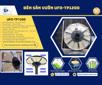 ĐÈN SÂN VƯỜN UFO-TP1200W