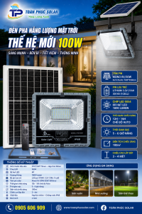 ĐÈN PHA PHỔ THÔNG THẾ HỆ MỚI 100W